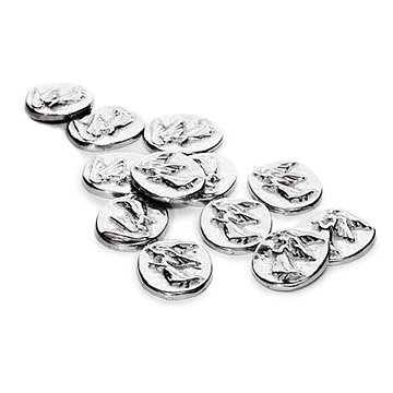 Pewter Angel Coins - Set of 12