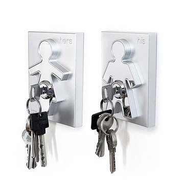 His and Hers Key Holders