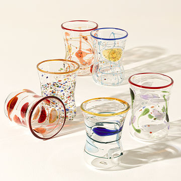 Goto Venetian Wine Glasses - Set of 6