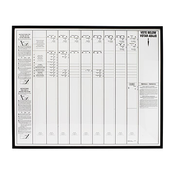 Presidential Ballot Wall Art