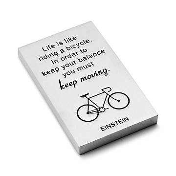 Keep Moving Paperweight