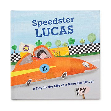 Little Boy's Personalized Speedster Book