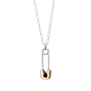 Safety Pin Necklace