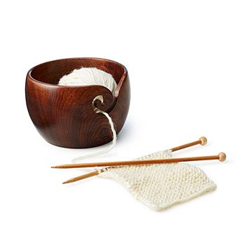 Wooden Yarn Bowl