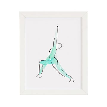 Warrior Pose Print