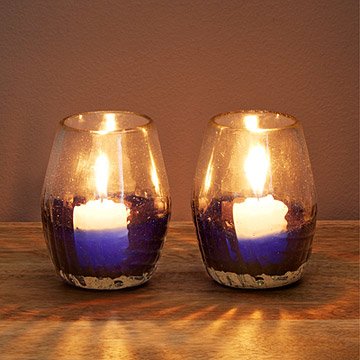 Mirage Votive Holders - Set of 2