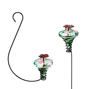Hand Painted Hummingbird Feeder