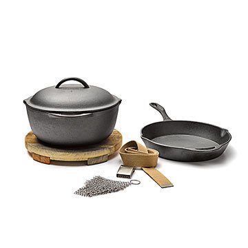 Cast Iron Cooking Set