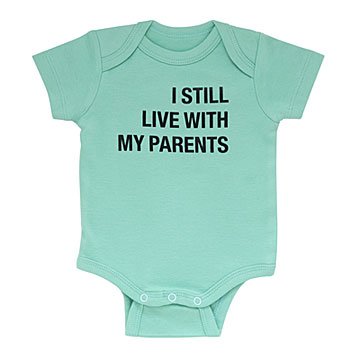 I Still Live With My Parents Babysuit