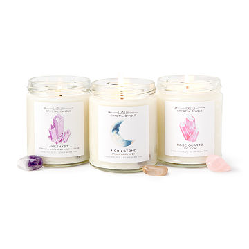 Hidden Crystal Candle