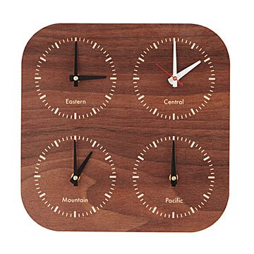 Near and Far Time Zone Clock