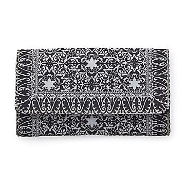 Turkish Inspired Black and White Wallet