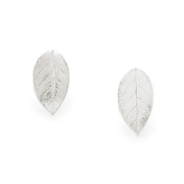 Falling Leaves Silver Earrings