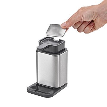 Odor Removing Stainless Steel Soap and Pump