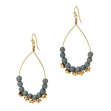 Blue Raindrop Earrings