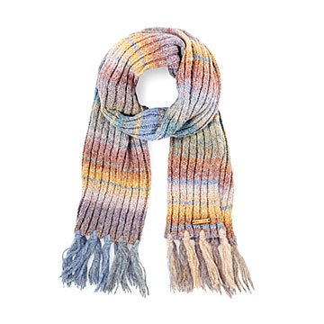 Dip-Dyed Rainbow Scarf