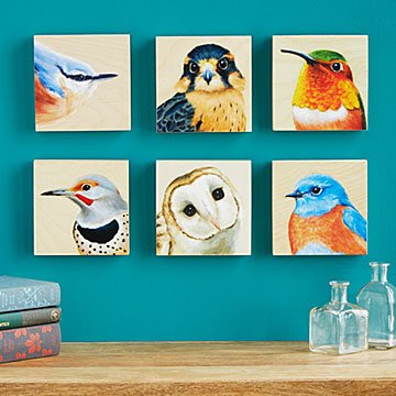 Bird Art Portrait