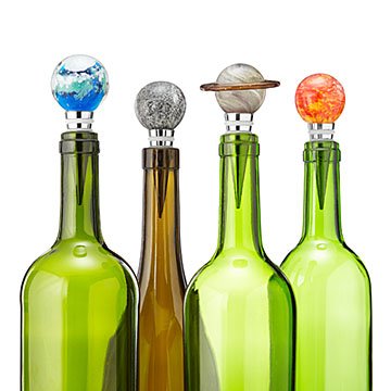 Solar System Glow-in-the-Dark Bottle Stoppers