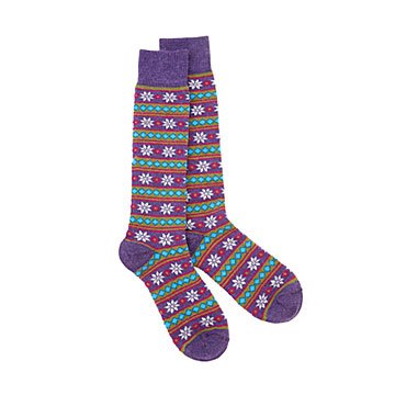 Starry Stripe Alpaca Socks