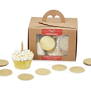 Champagne Cupcake Baking Kit