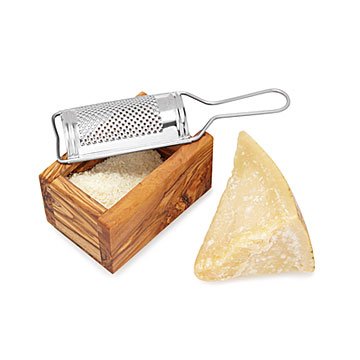 Olive Wood Grate and Serve Set