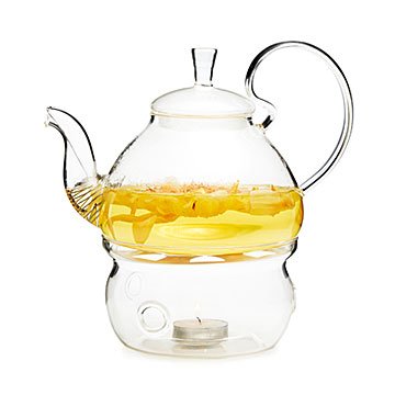 Glass Teapot & Warmer