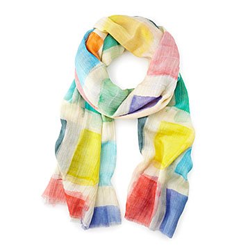 Art of Giving Color Block Scarf