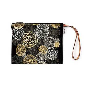 Upcycled Clutch with Flowers