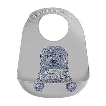 Curious Otter Bucket Bib