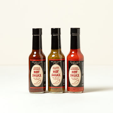 Booze-Infused Hot Sauce Trio