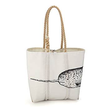 Narwhal Sailcloth Tote