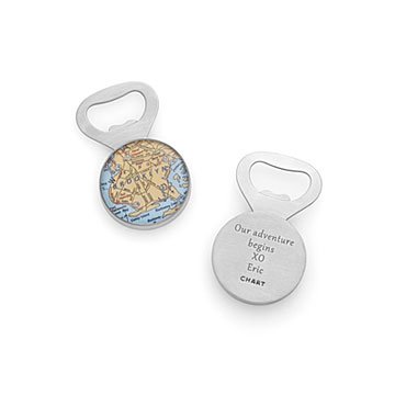 Custom Map Bottle Opener
