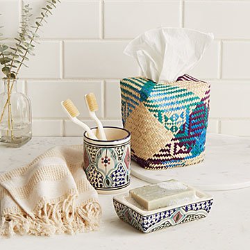 Bath Decor Global Gift Basket