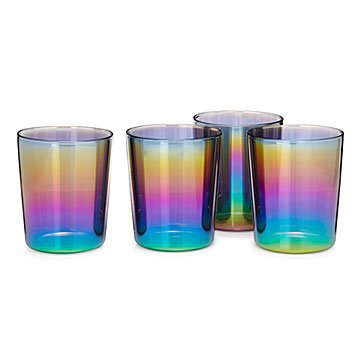 Iridescent Glass Set