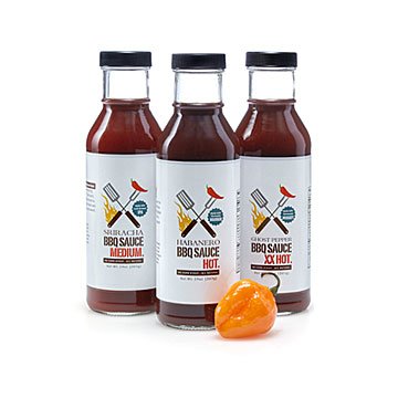 Cooking with Heat BBQ Sauce Trio