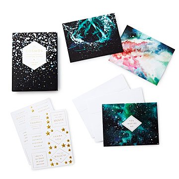 Cosmos Customizable Greeting Cards