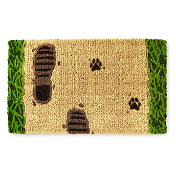 Footprints in the Mud Doormat