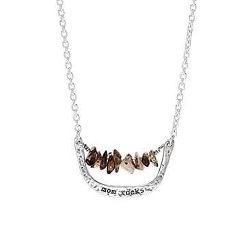 Mom Rocks Necklace