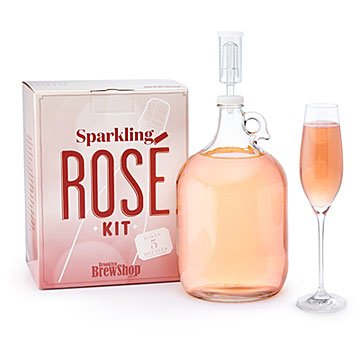 Sparkling Rose Wine Making Kit
