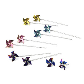Pinwheel Spinner Earrings