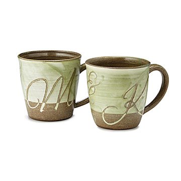 Couple's Monogram Mugs