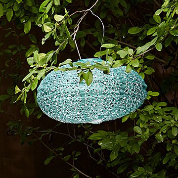 Emerald Globe Solar Lantern