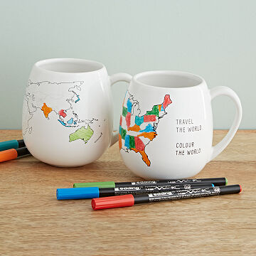 Color Map Mugs
