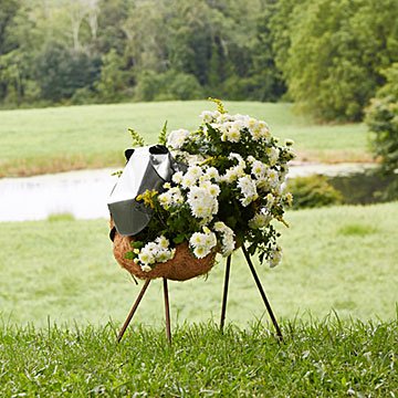 Fluffy Sheep Outdoor Planter