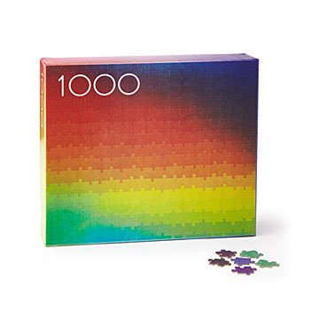 Holographic Rainbow Puzzle